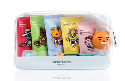 ON:THE BODY X KAKAO FRIENDS 身體及口腔護理旅行套裝 - 建議售價 HK$99.9/套