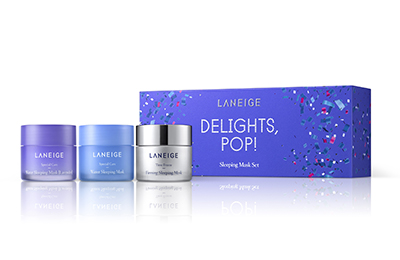 LANEIGE DELIGHTS, POP! Sleeping Mask Mini Kit - HK$205/25ml x 3