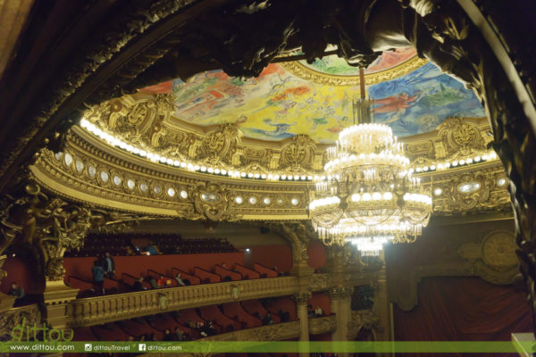 走進歌劇魅影的世界 – Palais Garnier (巴黎歌劇院)