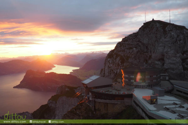 【瑞士住宿】在龍之丘看琉森湖日出 – Mt Pilatus Hotel Bellevue
