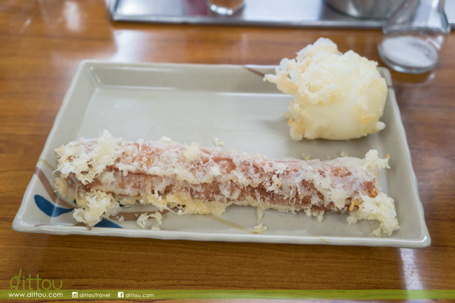 芝士竹轮刚好炸起,没有厌口的感觉,非常好吃.