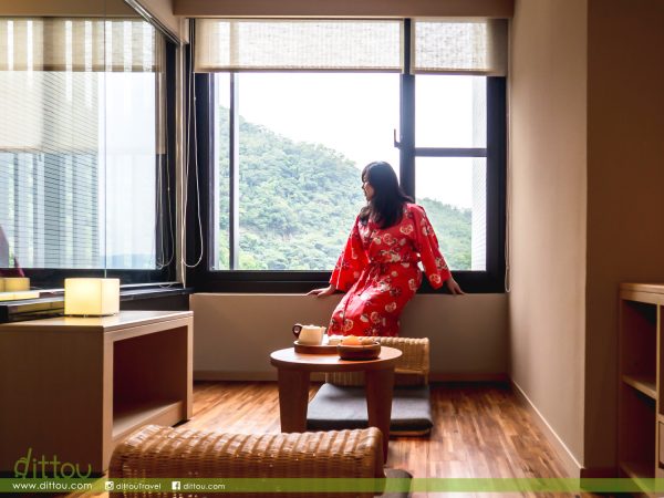 【台灣溫泉旅館】沉醉在木調與翠綠間 北投亞太飯店