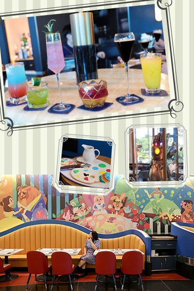 Marvel主題酒吧、餐桌揮灑調色創意 迪士尼好萊塢酒店全新面貌再度登場