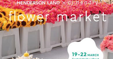 逾15萬枝毛絨花作品：「Henderson Land x Cj Hendry Flower Market」中環海濱登場